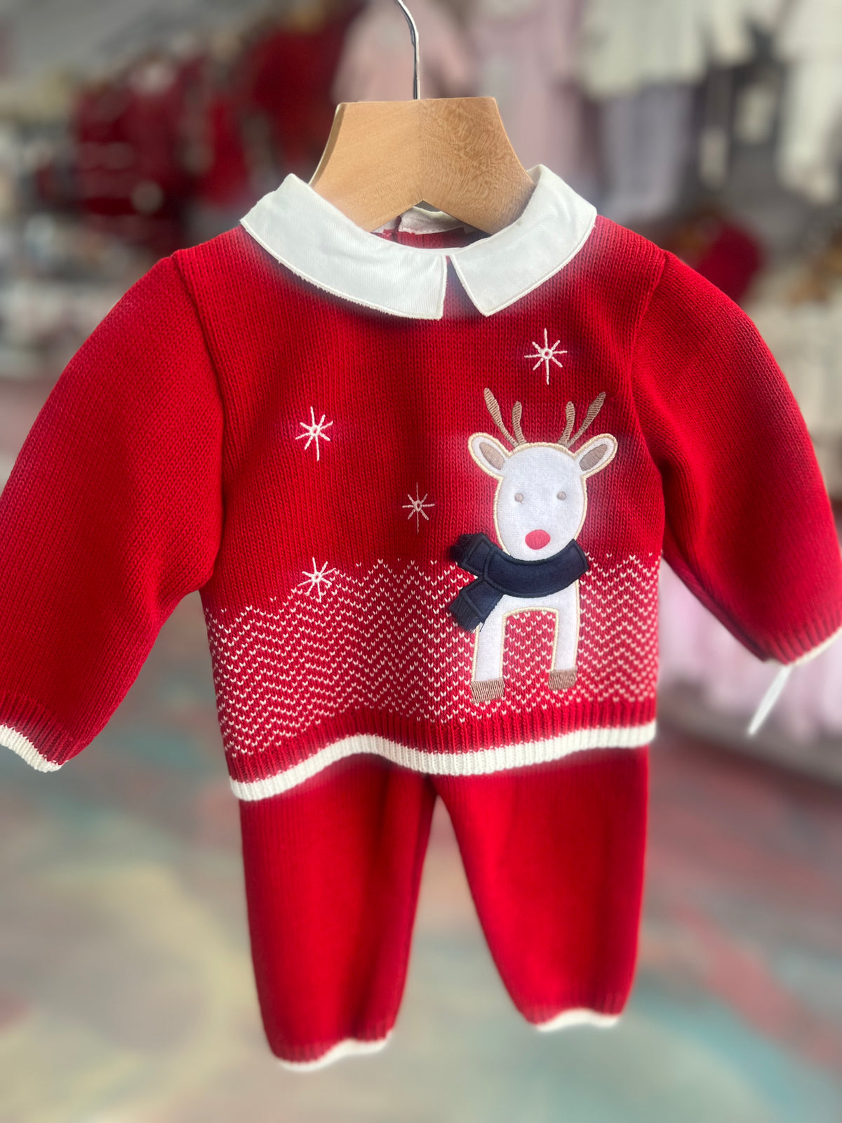 Rudolf knitted set