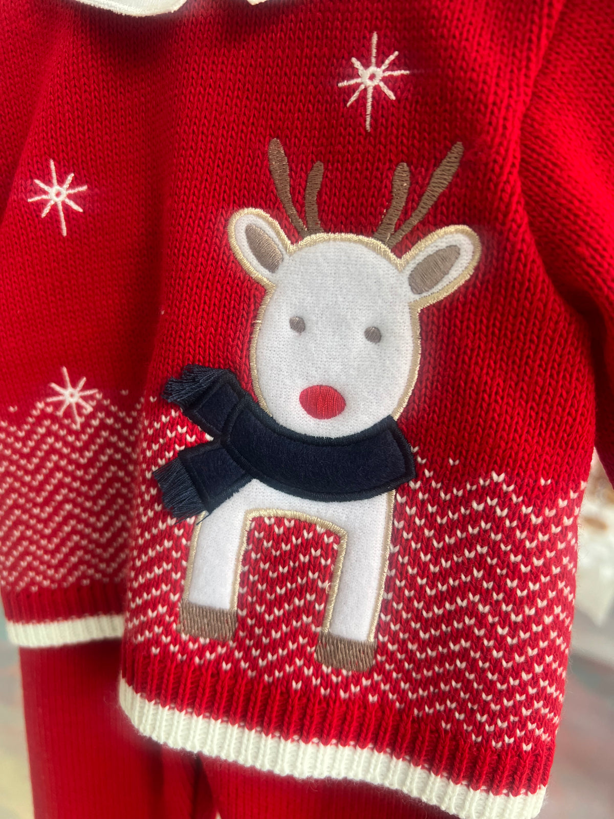 Rudolf knitted set