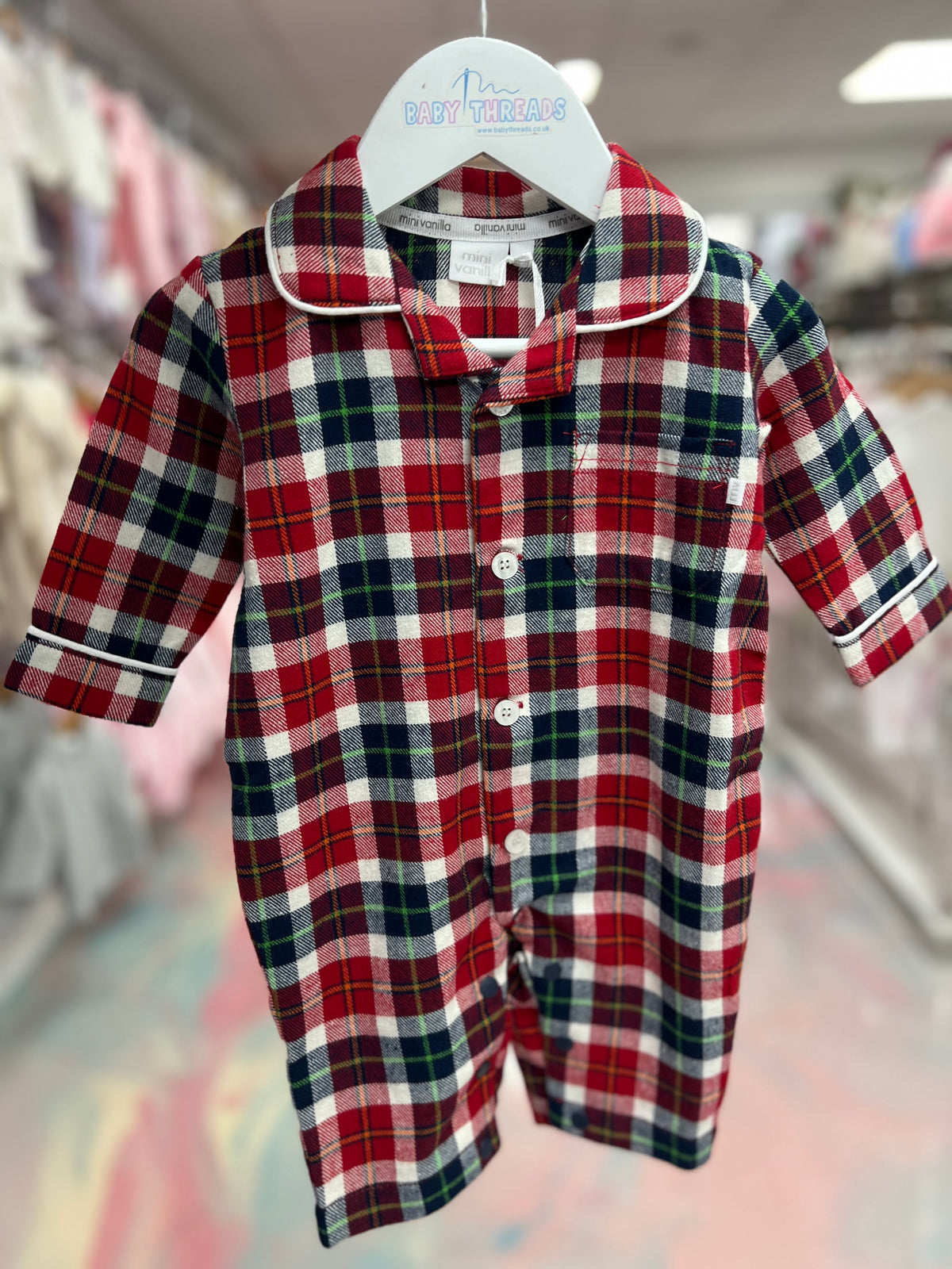 Christmas Tartan Onsie