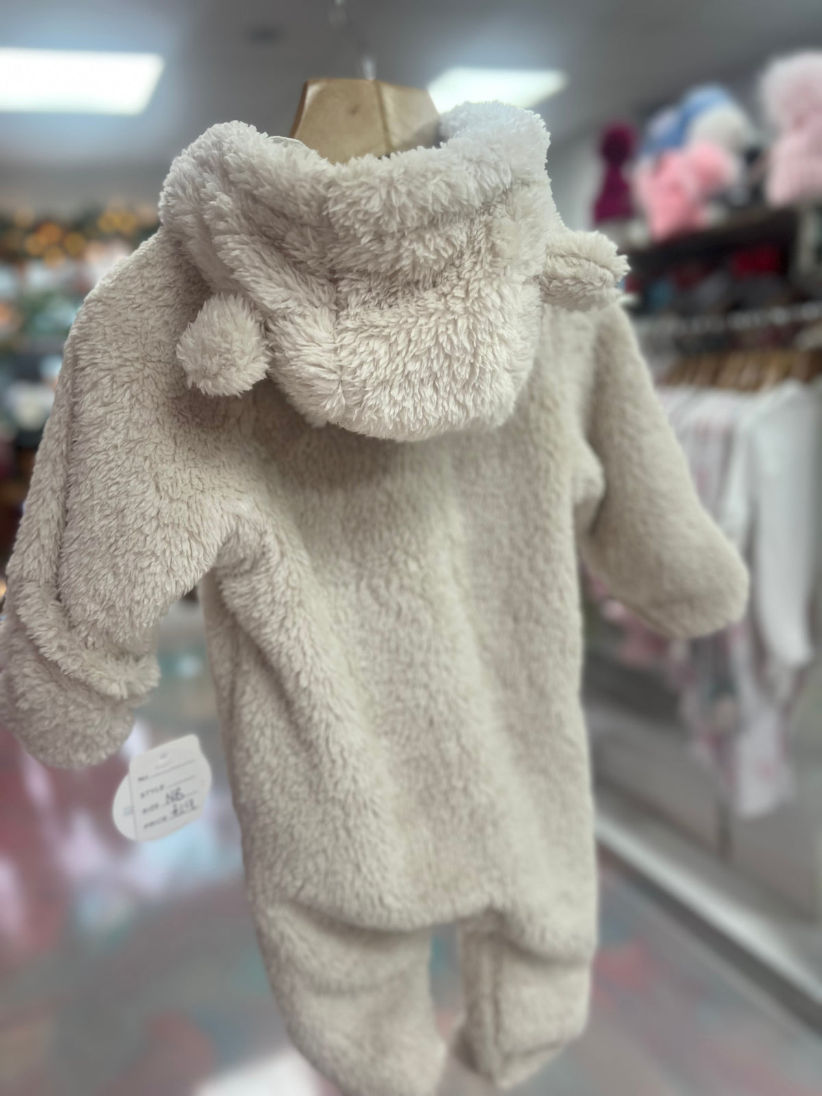 Fluffy Bear Onsie