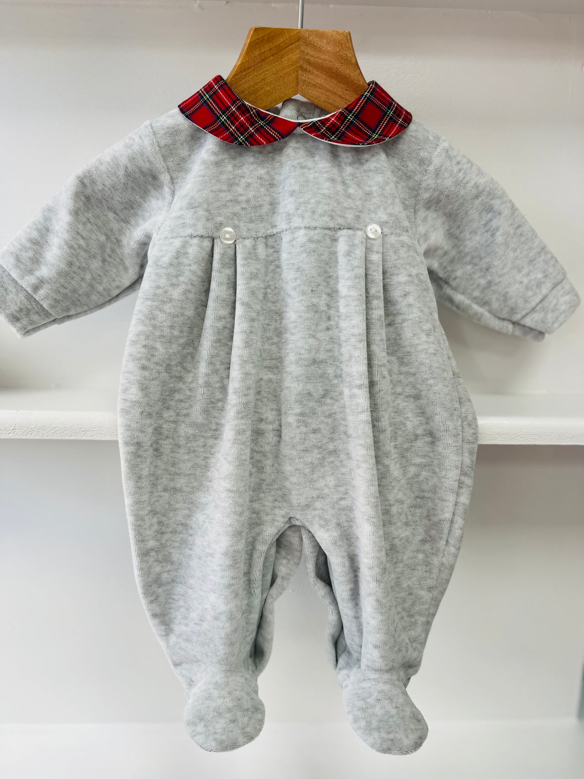 Tartan Snuggle Sleepsuit